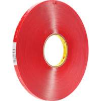 Ruban VHB, 66 m (216') lo x 6 mm (1/4") la, 23 mils, Acrylique Rock Safety Industrial Ltd
