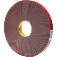 Ruban VHB, 66 m (216') lo x 6 mm (1/4") la, 23 mils, Acrylique Rock Safety Industrial Ltd