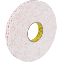 VHB Tape 4950, 33 m (108') L x 25.4 mm (1") W, 45 mils, Acrylic Rock Safety Industrial Ltd
