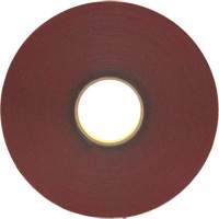 Ruban 4646 VHB, 33 m (108') lo x 12,7 mm (1/2") la, 25 mils, Acrylique Rock Safety Industrial Ltd