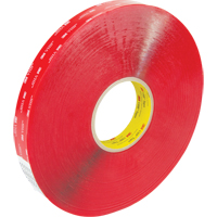 Ruban en mousse 4910, 33 m (108') lo x 25,4 mm (1") la, 40 mils, Acrylique Rock Safety Industrial Ltd