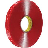 Ruban VHB, 33 m (108') lo x 12 mm (1/2") la, 40 mils, Acrylique Rock Safety Industrial Ltd