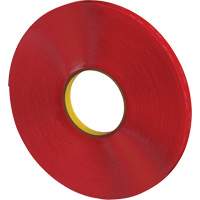Ruban VHB, 33 m (108') lo x 12 mm (1/2") la, 40 mils, Acrylique Rock Safety Industrial Ltd