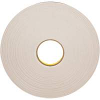 Double-Coated Foam Tape, 66 m (216') L x 12.7 mm (1/2") W, 31 mils, Polyethylene Rock Safety Industrial Ltd