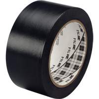 764 General-Purpose Vinyl Tape, 25.4 mm (1") W x 32.9 m (108') L, 5 mils, Black Rock Safety Industrial Ltd