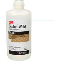 Colle instantan&eacute;e Scotch-Weld, Transparent, Bouteille, 1 lb Rock Safety Industrial Ltd