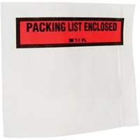 Packing List Envelope, 5-1/2" L x 4-1/2" W, Endloading Style Rock Safety Industrial Ltd