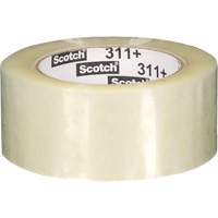 Ruban d'emballage Scotch 311+, Adh&eacute;sif Acrylique, 48 mm (1-22/25") x 100 m (328') Rock Safety Industrial Ltd