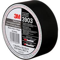 3903 Vinyl Duct Tape, 48 mm (2") W x 45 m (148') L, 6.5 mils, Black Rock Safety Industrial Ltd