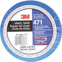 471 Vinyl Tape, 50.8 mm (2") W x 32.9 m (108') L, 5.2 mils, Blue Rock Safety Industrial Ltd