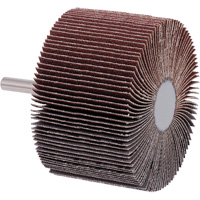 Mounted Flap Wheel, A80 Grit, 3" x 2" x 1/4" Rock Safety Industrial Ltd
