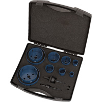 Electrician's Master Holesaw Kit, 12 Pieces Rock Safety Industrial Ltd