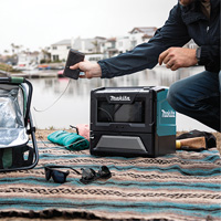 40V Max XGT Cordless Microwave Oven (Tool Only), 350 W/500 W, Black/Blue Rock Safety Industrial Ltd