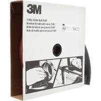Rouleau de toile abrasive utilitaire 314D, 2" la x 150' lo, Grain 100J Rock Safety Industrial Ltd
