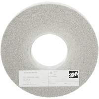 Meules d'&eacute;barbage EXL Scotch-Brite, 8" x 1", Arbre de 3", Oxyde d'aluminium Rock Safety Industrial Ltd