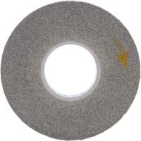 Meule d'&eacute;barbage EXL Scotch-Brite, 8" x 1", Arbre de 3"-8, 1, Oxyde d'aluminium Rock Safety Industrial Ltd