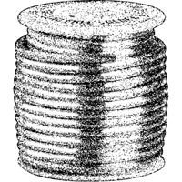 M&eacute;tal d'apport 95/5 pour plomberie, Sans plomb, 95 % d'&eacute;tain, 5 % d'antimoine, &acirc;me Plein, dia. 0,117" Rock Safety Industrial Ltd