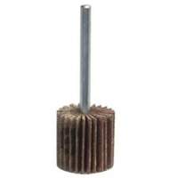 Super Finish Mini Flap Wheel, Aluminum Oxide, 60 Grit, 1-3/16" x 1/4" x 1/4" Rock Safety Industrial Ltd