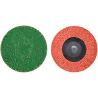 Zirc Plus Quick-Change Cloth Disc, 2" Dia., 40 Grit, Zirconia Alumina Rock Safety Industrial Ltd