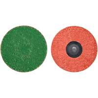 Zirc Plus Quick-Change Cloth Disc, 3" Dia., 120 Grit, Zirconia Alumina Rock Safety Industrial Ltd