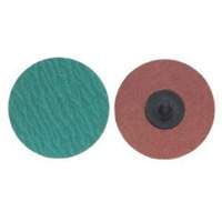 Quick-Change Discs, 3" Dia., 36 Grit, Zirconia Alumina Rock Safety Industrial Ltd