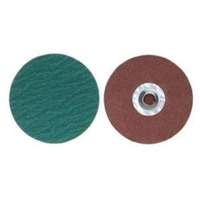Quick-Change Discs, 3" Dia., 36 Grit, Zirconia Alumina Rock Safety Industrial Ltd