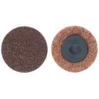 Disques non tiss&eacute;s &agrave; changement rapide, 2" dia., Grain Extra grossier, Oxyde d'aluminium Rock Safety Industrial Ltd