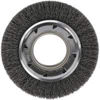 MEULE CIRC,FIL CREPE,4-1/4",.0118X5/8"X2", 4-1/4" dia., Fils 0.012, Arbre 2" Rock Safety Industrial Ltd