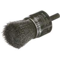 Crimped Wire End Brush, 1", 0.005 Fill Rock Safety Industrial Ltd