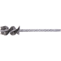 Ensemble de brosses internes &agrave; fils m&eacute;talliques ondul&eacute;s HeliTuf, 1/2" dia. x 1" l, 3-1/2" longueur hors tout Rock Safety Industrial Ltd