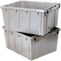 Nesting Container, 21.1" W x 17.7" D x 12" H, Grey Rock Safety Industrial Ltd