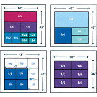 StakPak Plus 4845 System Containers, 15" W x 24" D x 14.5" H, Royal Blue Rock Safety Industrial Ltd