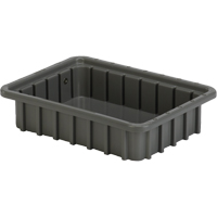 Contenants Divider Box, Poly&eacute;thyl&egrave;ne, 10,8" la x 8,3" p x 2,5" h, Gris Rock Safety Industrial Ltd