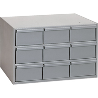 Industrial Drawer Cabinets, 9 Drawers, 17-1/4" W x 11-5/8" D x 10-7/8" H, Grey Rock Safety Industrial Ltd