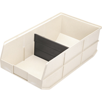 1800 Series Akro-Bin, 11" W x 7" H x 20-1/2" D, Beige Rock Safety Industrial Ltd