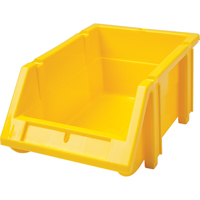 Stack & Hang Bin, 4-13/16" W x 3-3/16" H x 7-1/8" D, Yellow Rock Safety Industrial Ltd