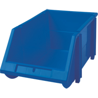 Stack & Hang Bin, 5-7/8" W x 4-11/16" H x 9-13/16" D, Blue Rock Safety Industrial Ltd