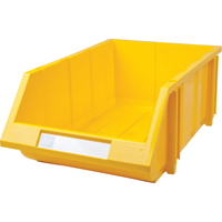 Bac empilable & &agrave; suspendre, 11-13/16" la, 7" h x 17-11/16" p, Jaune Rock Safety Industrial Ltd