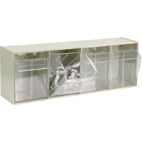 Syst&egrave;me de casiers modulaires Tip-Out, 23-5/8" la x 6-5/8" p x 8-1/8" h, 4 tiroirs Rock Safety Industrial Ltd