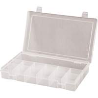 Compact Compartment Cases, 6.75" W x 11" D x 1.75" H, 13 Compartments Rock Safety Industrial Ltd