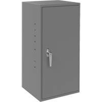 Utility Cabinet, Steel, 2 Shelves, 30" H x 13-3/4" W x 12-3/4" D, Grey Rock Safety Industrial Ltd