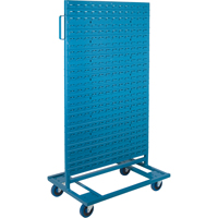 Mobile Bin Racks - Double Sided, 0 Bins, 36" W x 24" D x 67-1/2" H Rock Safety Industrial Ltd