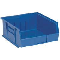Bacs ultra empilable & suspendable, 11" la, 5" h x 10-7/8" p, Bleu Rock Safety Industrial Ltd