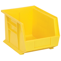 Bacs ultra empilable & suspendable, 8-1/4" la, 7" h x 10-3/4" p, Jaune Rock Safety Industrial Ltd