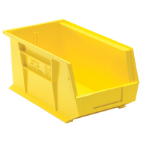 Ultra Stack & Hang Bin, 8-1/4" W x 7" H x 14-3/4" D, Yellow Rock Safety Industrial Ltd