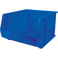 Ultra Stack & Hang Bin, 16-1/2" W x 11" H x 18" D, Blue Rock Safety Industrial Ltd