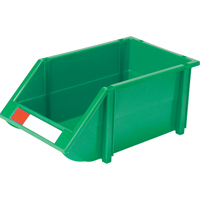 Stack & Hang Bin, 8-3/16" W x 6-3/16" H x 14" D, Green Rock Safety Industrial Ltd
