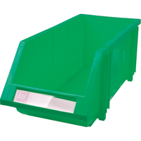 Stack & Hang Bin, 7-7/8" W x 7" H x 17-11/16" D, Green Rock Safety Industrial Ltd