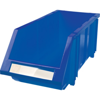 Stack & Hang Bin, 7-7/8" W x 7" H x 17-11/16" D, Blue Rock Safety Industrial Ltd