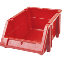 Bac empilable & &agrave; suspendre, 5-7/8" la, 4-11/16" h x 9-13/16" p, Rouge Rock Safety Industrial Ltd